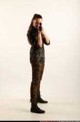 Jade Aiming M4A1 Rifle Pose